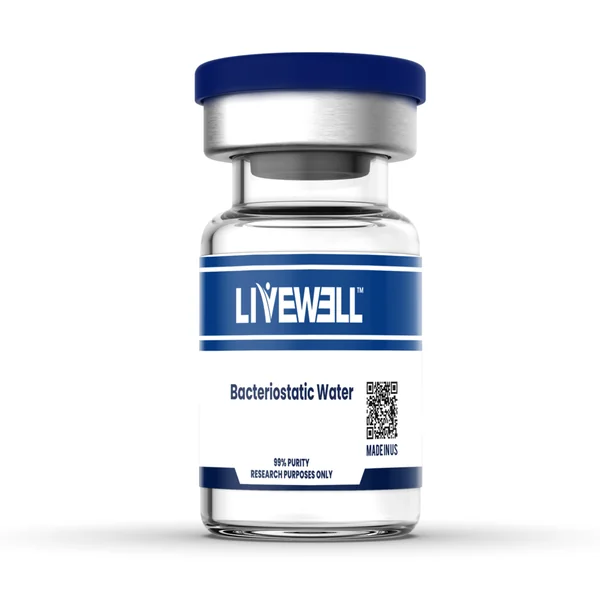 LiveWell Peptides Bacteriostatic Water (3mL / 10mL)
