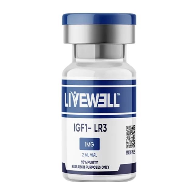 LiveWell Peptides IGF-1 LR3 1mg Vial