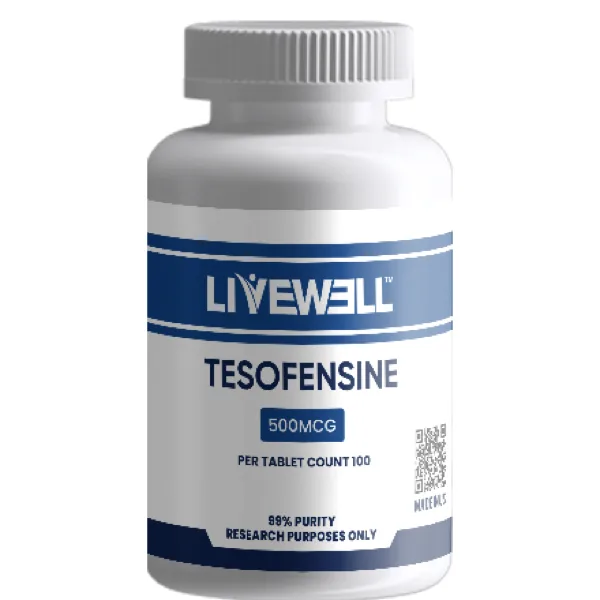 LiveWell Peptides Tesofensine 500mcg Tablets (100ct)